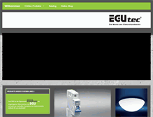 Tablet Screenshot of egutec.eu